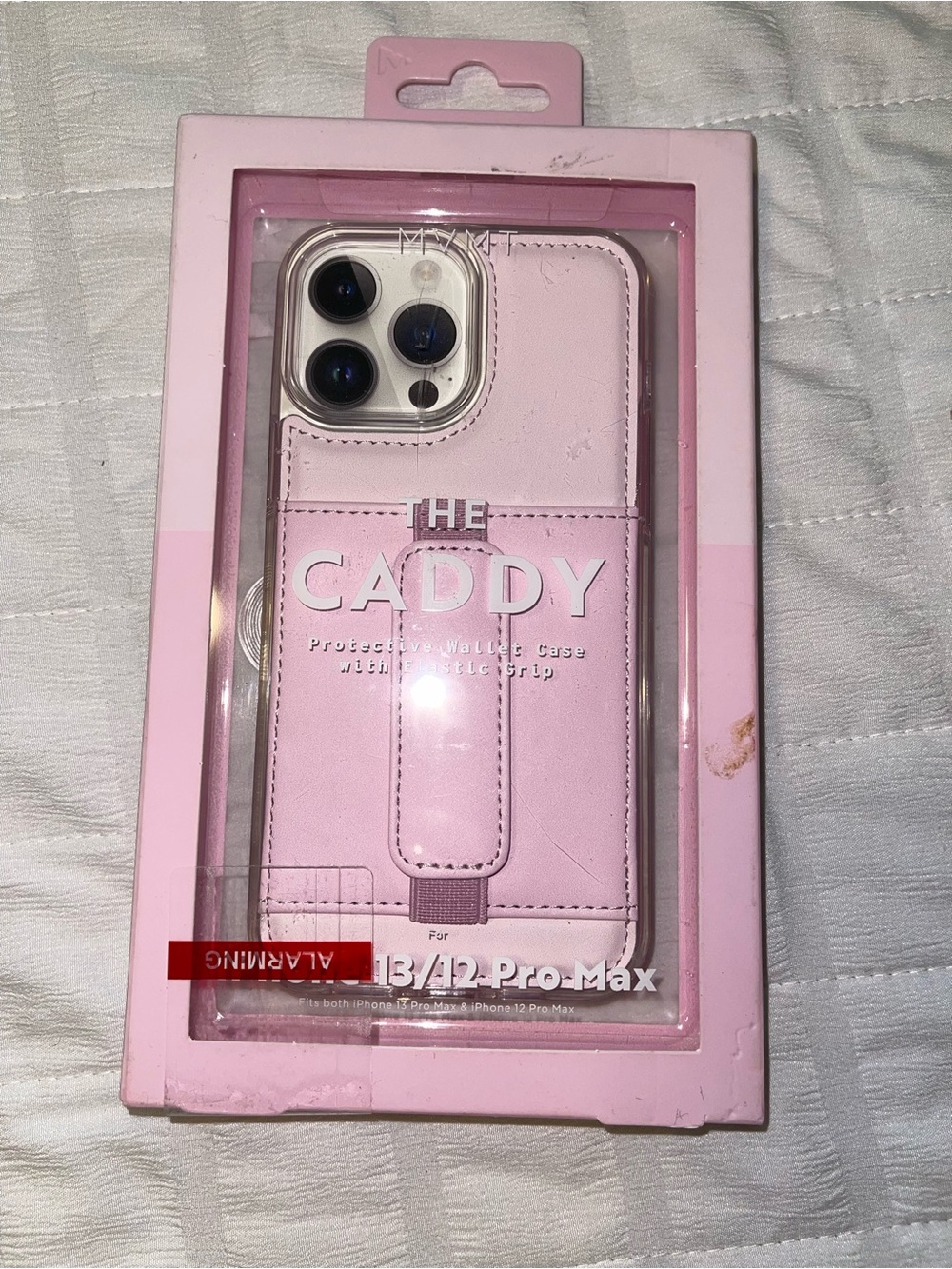 MVMT The Caddy Protective Wallet Case Pink
